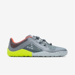 Grey Vivobarefoot Primus Trail Iii All Weather Fg Women's Hiking Shoes | 907638SMX