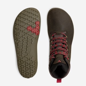 Grey Vivobarefoot Tracker Ii Fg Men's Hiking Shoes | 140389XZN