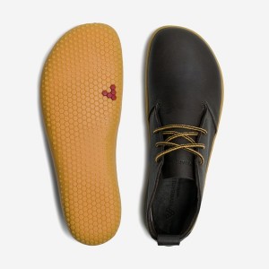 Obsidian Vivobarefoot Preorder 'gobi Iv' Men's Lifestyle Shoes | 134256VUM