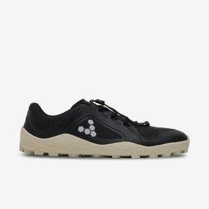 Obsidian Vivobarefoot Primus Trail Iii All Weather Sg Men's Trail Running Shoes | 287160QHF