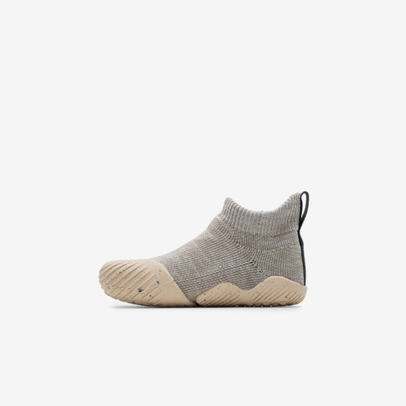 Grey Vivobarefoot Pluma Knit Kids | 312765WOT