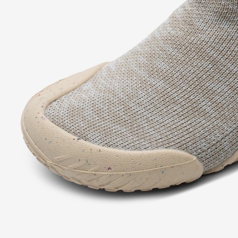 Grey Vivobarefoot Pluma Knit Kids | 312765WOT