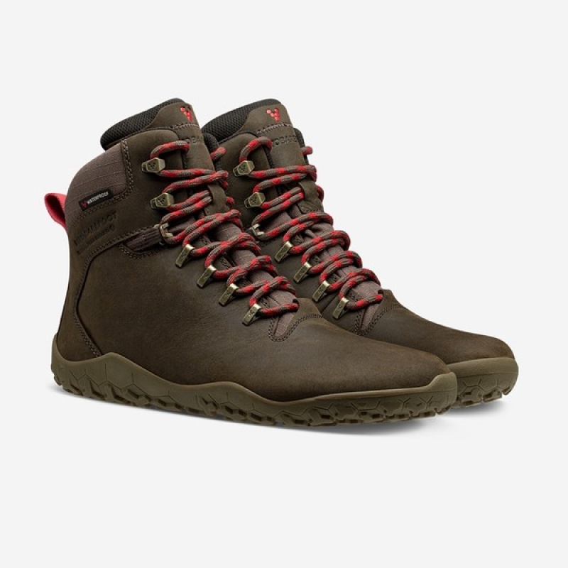 Grey Vivobarefoot Tracker Ii Fg Men's Hiking Shoes | 140389XZN