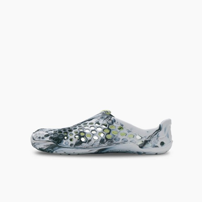 Obsidian / White Vivobarefoot Ultra Bloom Kids | 640387PYQ