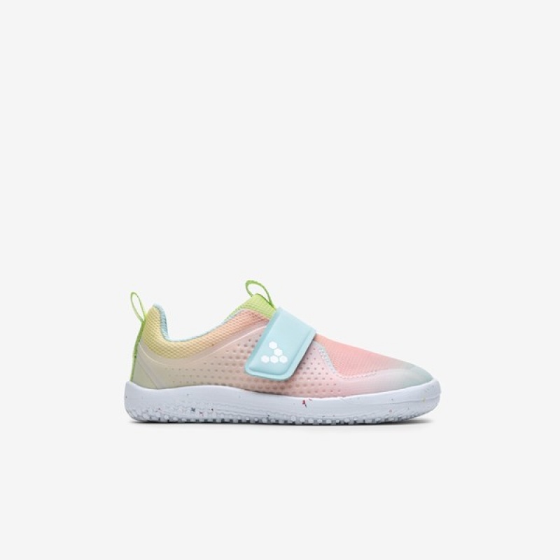 Pink / Blue Vivobarefoot Primus Sport Iii Kids | 736105VCS