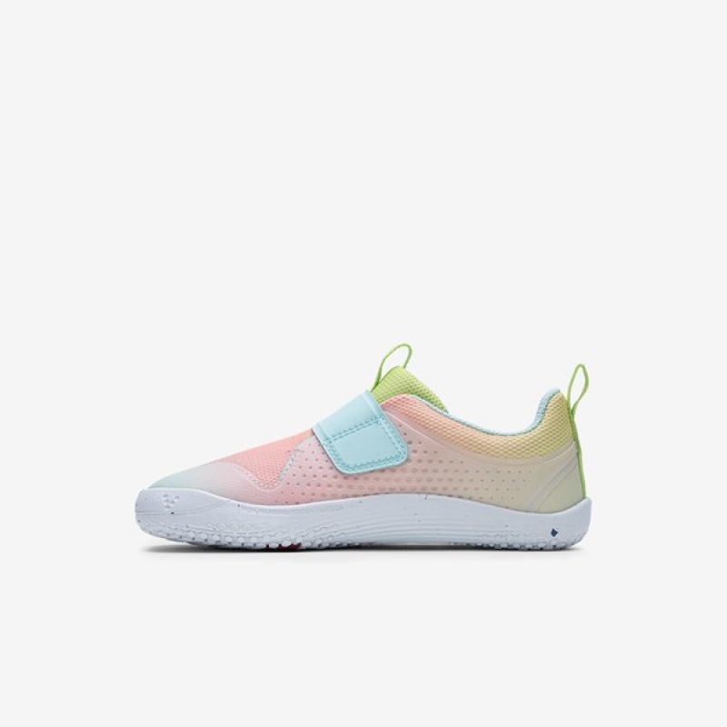 Pink / Blue Vivobarefoot Primus Sport Iii Kids | 748205AUC